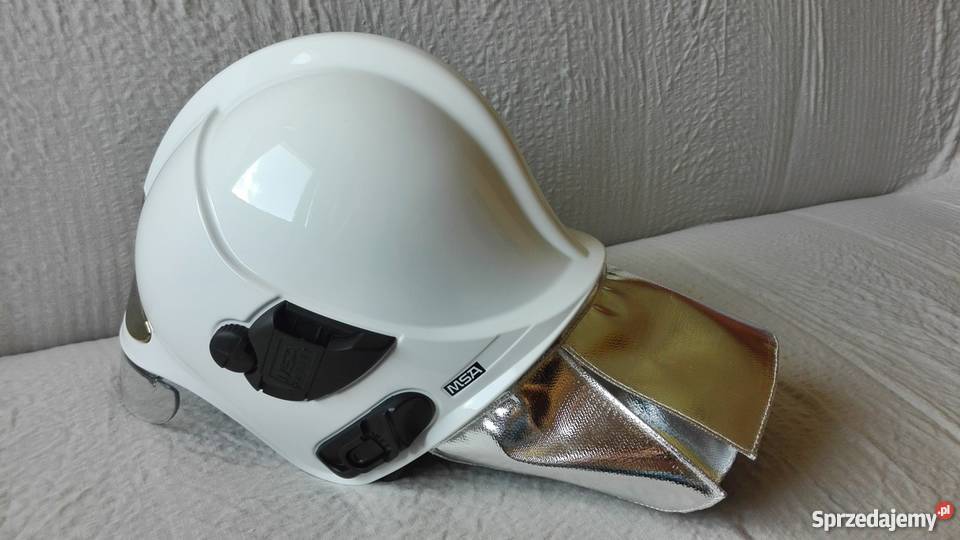 Hełm GALLET F1SF EN443 Biały NOWY