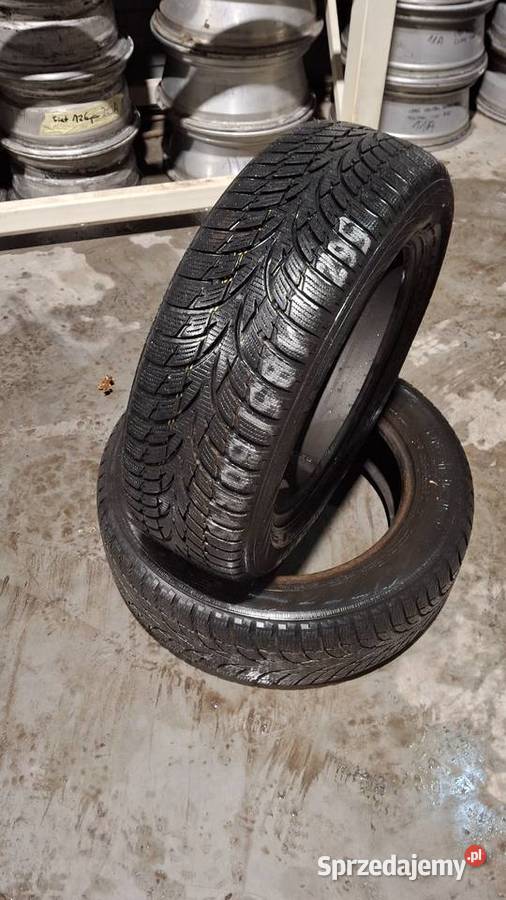 2 Opony zimowe 18560r15 Nokian WR D3