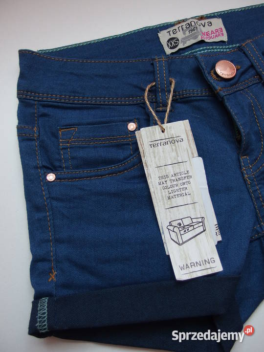 Spodenki szorty jeansowe jeans Terranova xxs 32 Terranova Toruń