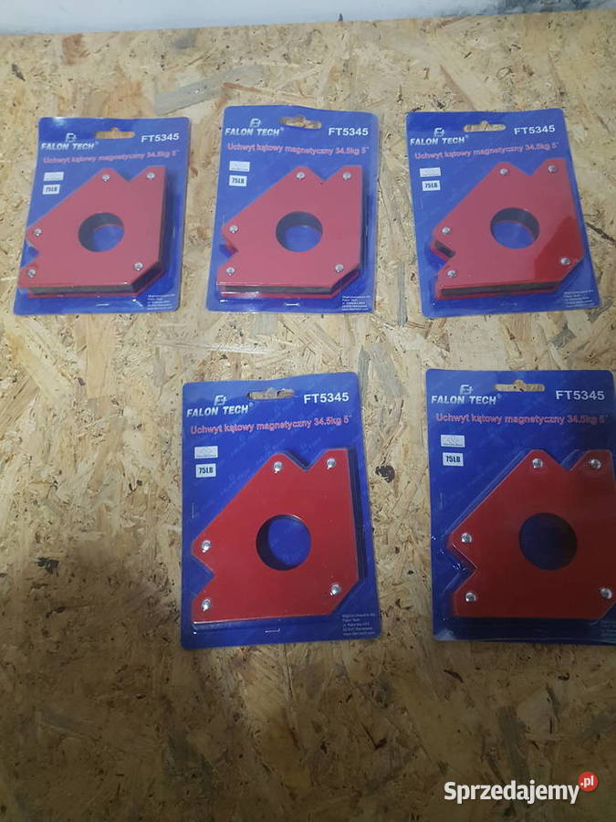 KĄTOWNIK UCHWYT MAGNETYCZNY SPAWALNICZY 345 75 Głogowa