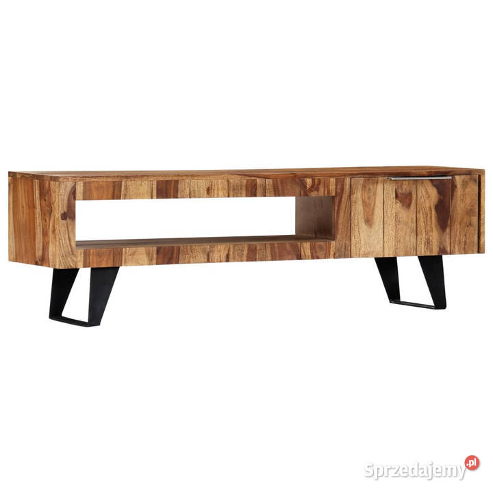 Szafka pod TV 140x30x40 lite drewno sheesham Warszawa