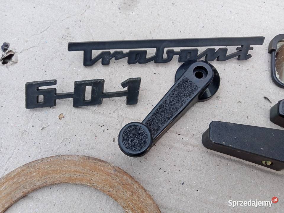 Trabant 601 emblemat klamki lusterko Stalowa Wola sprzedam