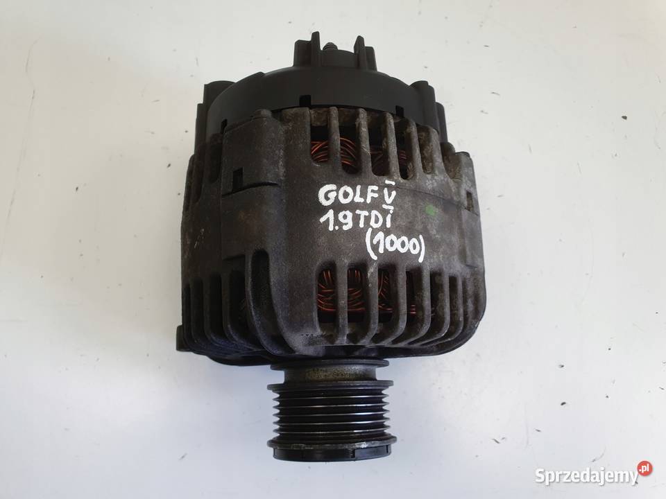 VW Golf V 19 TDI ALTERNATOR valeo 06F903023C osobowe Układ elektryczny silnika Janów sprzedam