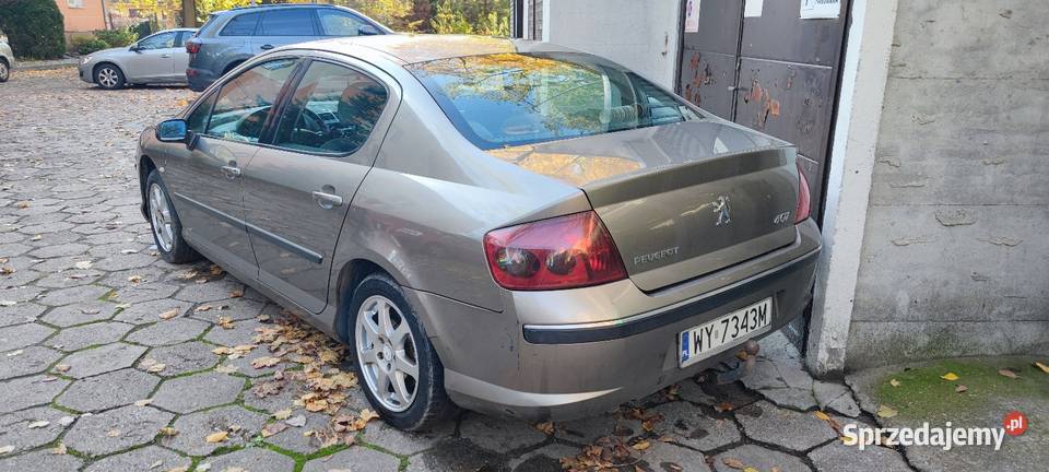 Peugeot 407 20 Gaz manualna mazowieckie Warszawa sprzedam