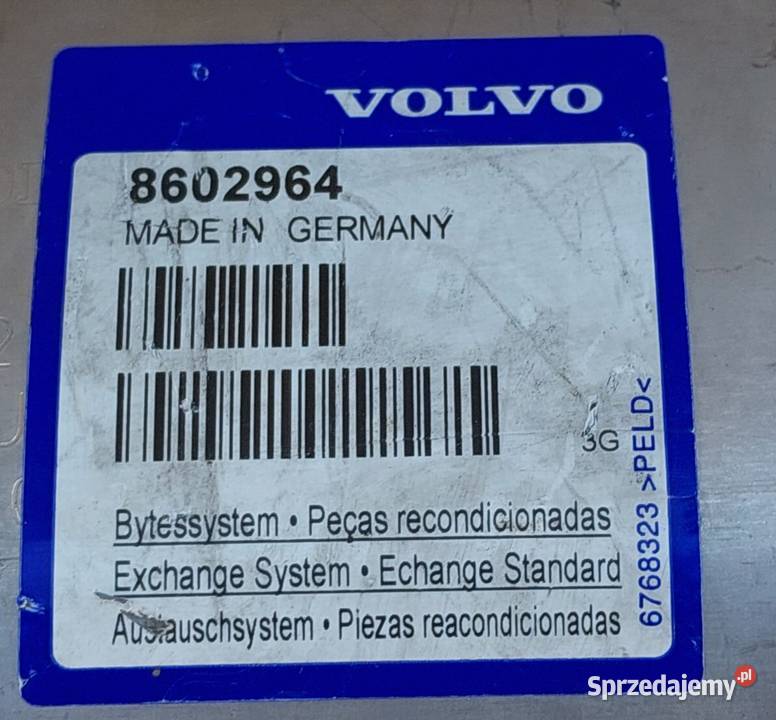 KATALIZATOR VOLVO S40 V40 16 18 19951999 8602964 Mielęcin