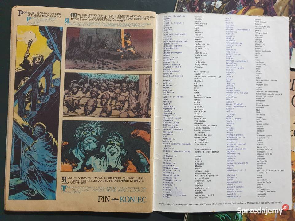 Legendy Polskie 3 dwujęzyczne komiksy francuski Gdynia