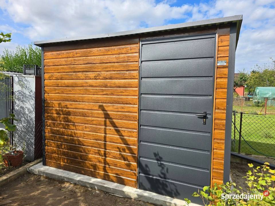 Domek ogrodowy 3x2 garaż pod wymiar kolory śląskie Czeladź