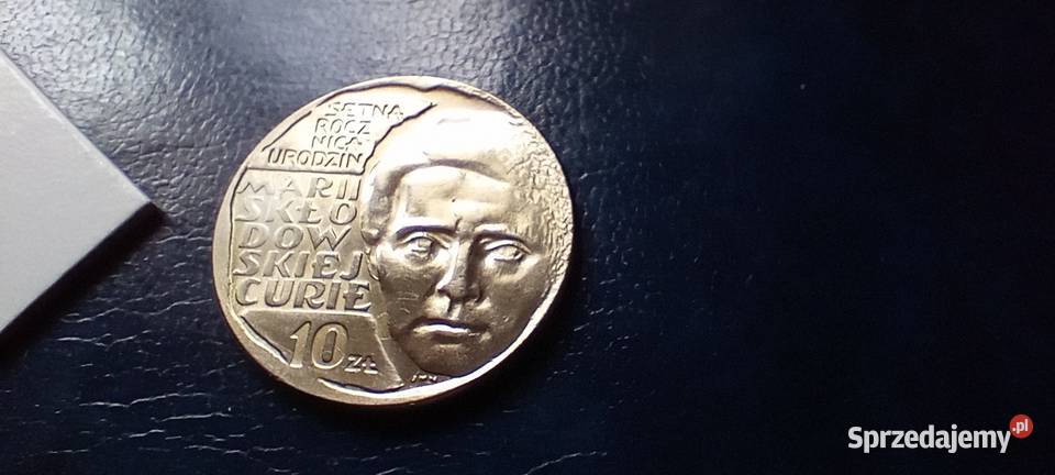 Stare monety 10 złotych 1967 Skłodowska Polska sprzedam