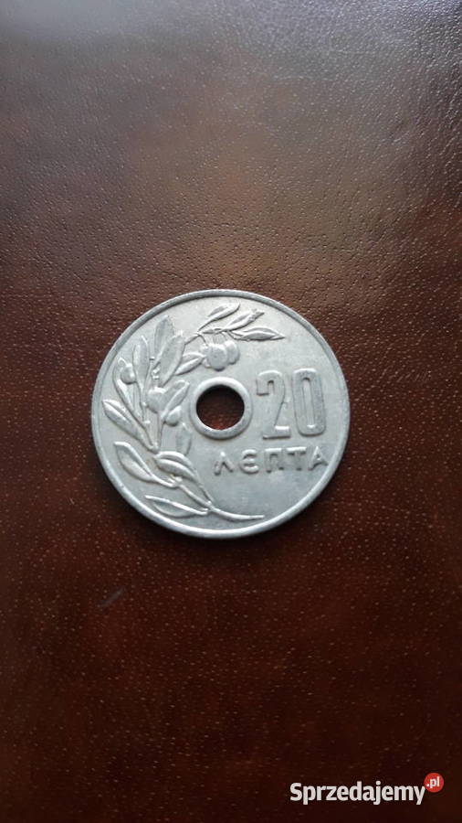 20 Lepta Grecja 1969 r wielkopolskie Konin
