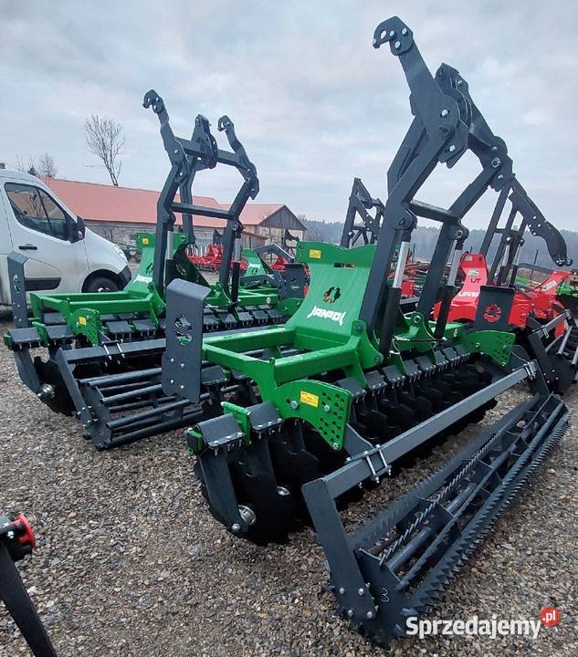 Agregat talerzowy z hydropakiem Janpol 3m talerz nieuszkodzony