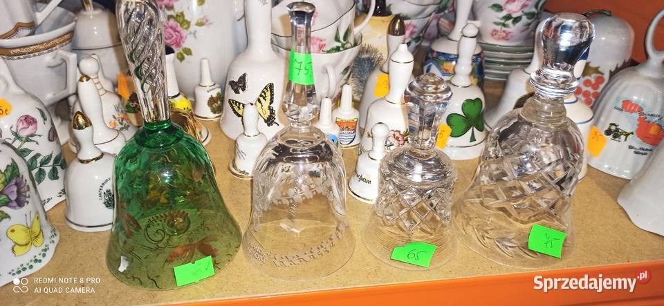 Dzwonek kryształ szkło