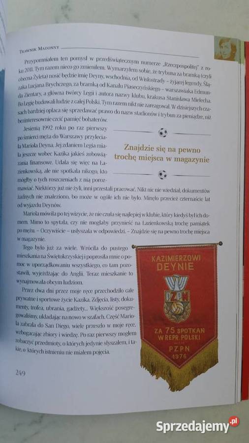 DEYNA Stefan Szczepłek 2012 Marginesy miękka Pozostałe sprzedam