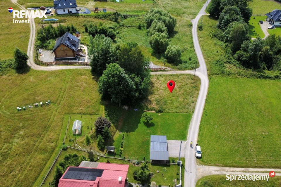 Działka z widokiem na Pilsko 1025 m Krzyżowa