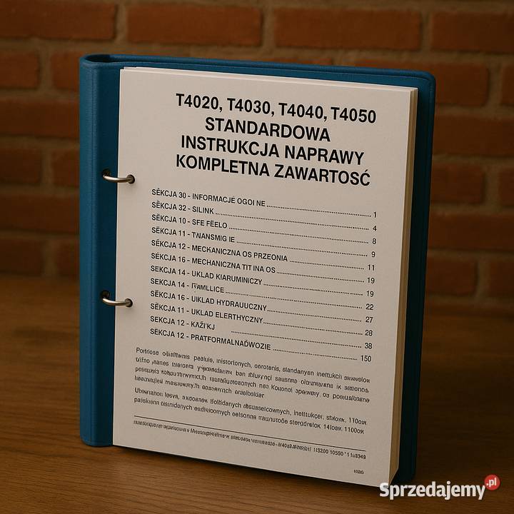 INSTRUKCJE NAPRAW DO WSZYSTKICH MASZYN MARKI