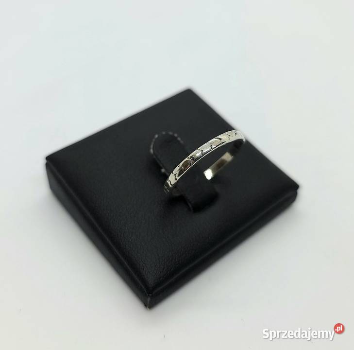 Srebrna obrączka próby 925 126g Rozmiar 16 Elbląg