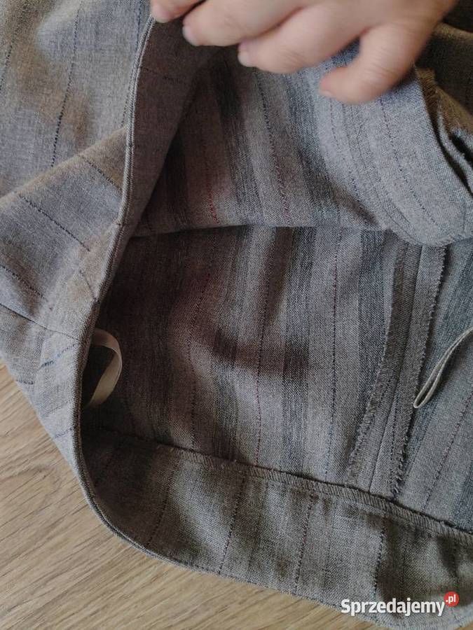 Szary Damski Komplet Garniturowy Szara Marynarka Kielce sprzedam