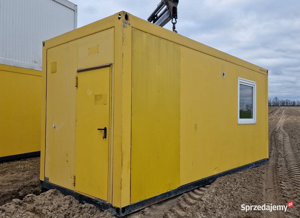 WYNAJMĘ KONTENER BIURO SOCJALNY BUDOWLANY Z Somianka-Parcele