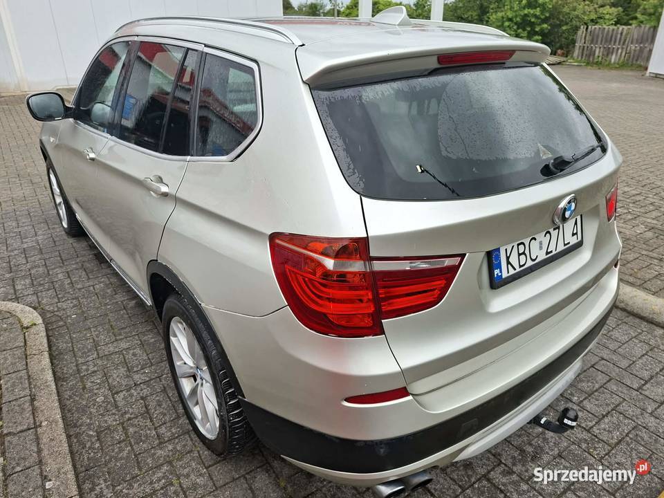 Bmw x3 F25 30 benzyna 306 Europa relingi dachowe Bochnia
