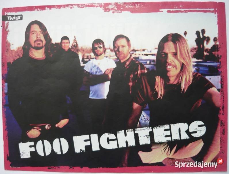 PLAKATY FOO FIGHTERS WYPRZEDAŻ ŚWIAT Pozostałe Bydgoszcz