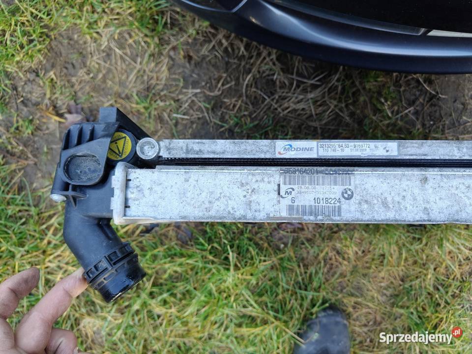 Bmw e87 n43 komplet oryginalnych chłodnic Aleksandrów Łódzki
