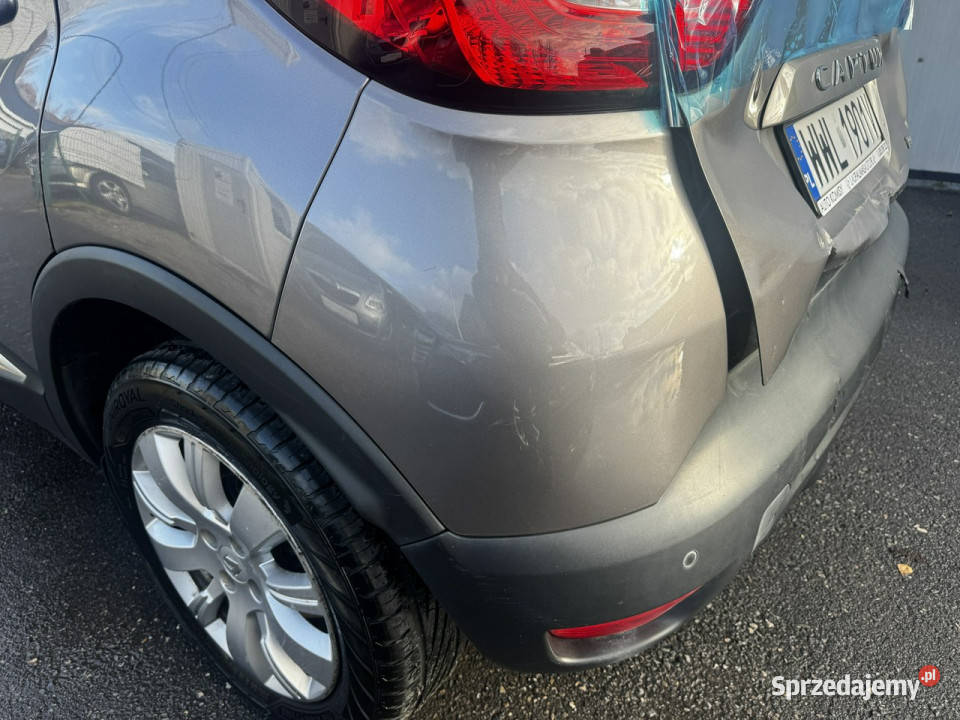 Renault Captur uszkodzony Renault Captur bluetooth małopolskie Gdów