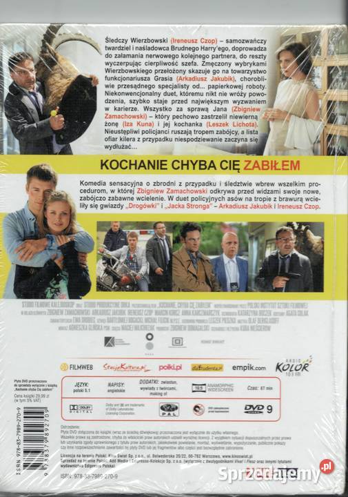 KOCHANIE CHYBA CIĘ ZABIŁEM DVD KSIĄŻKA Warszawa