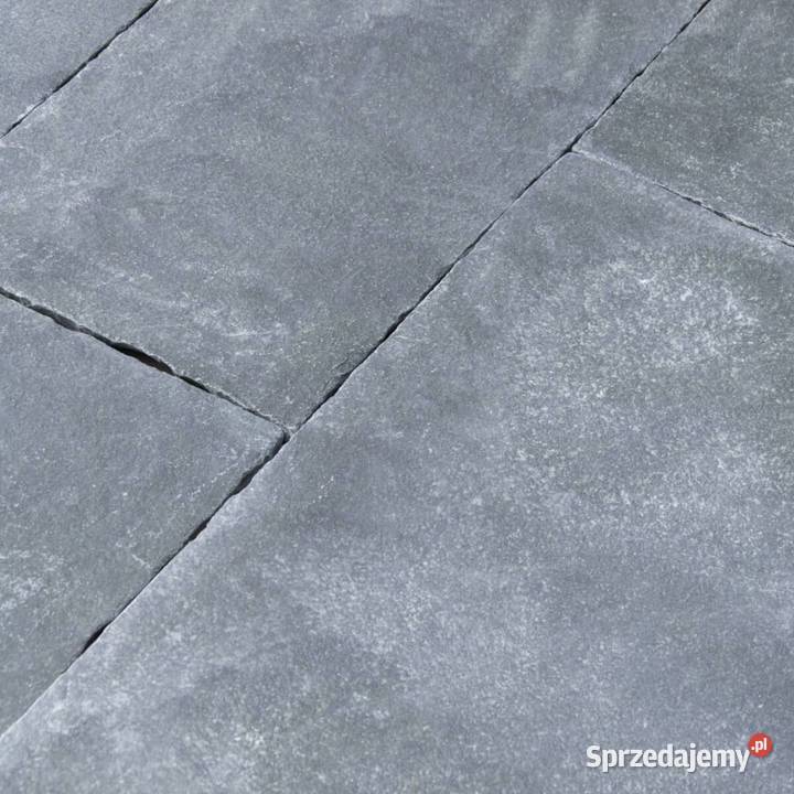 Płytki wapień Black Limestone bębnowane 60x60x22 Gdynia