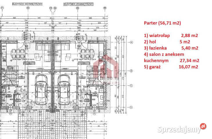 Dom szeregowy 110m2 Rzeszów Porąbki szeregowa