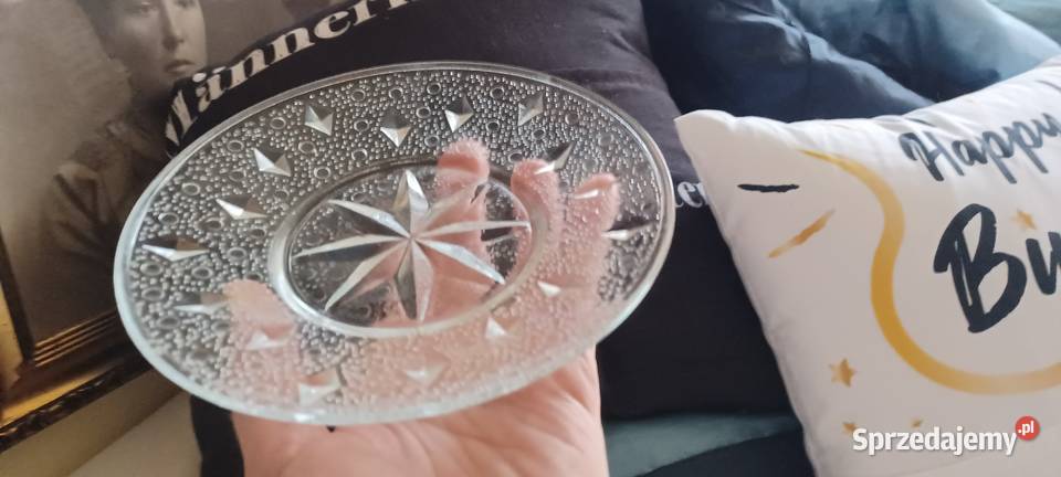 zastawa stołowa 9 sztuk średn 15 talerzyki Huta inny kolor Talerze i talerzyki wielkopolskie