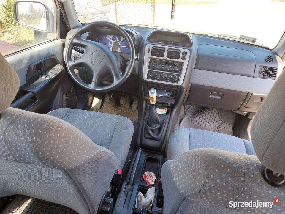 Mitsubishi Pajero Pinin 18 4x4 2002r uszkodzony mazowieckie
