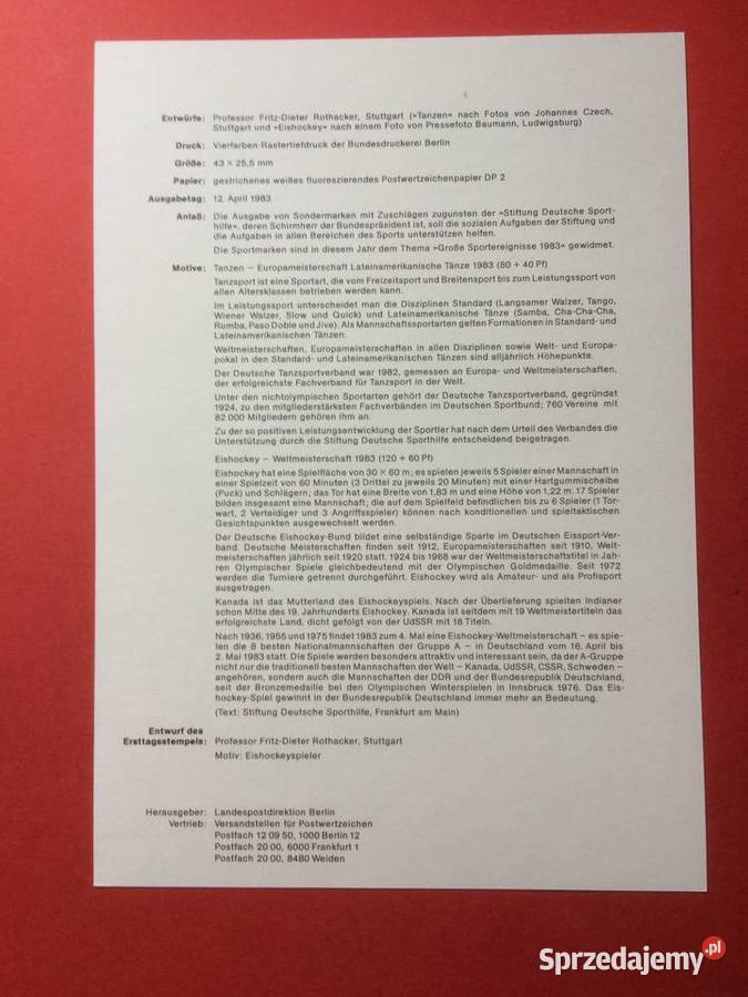 559 Niemieckie Specjalne Znaczki Pocztowe zachodniopomorskie