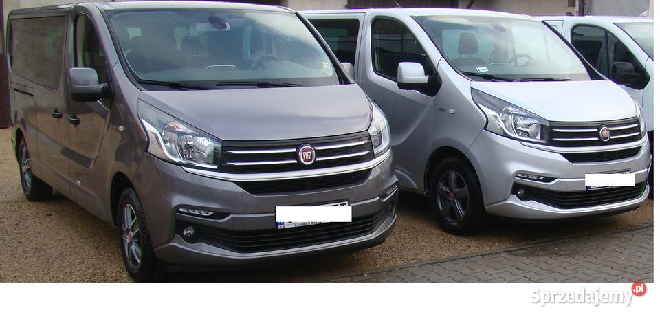 Fiat Talento 9 osobowy zamiana koparka ładowarka