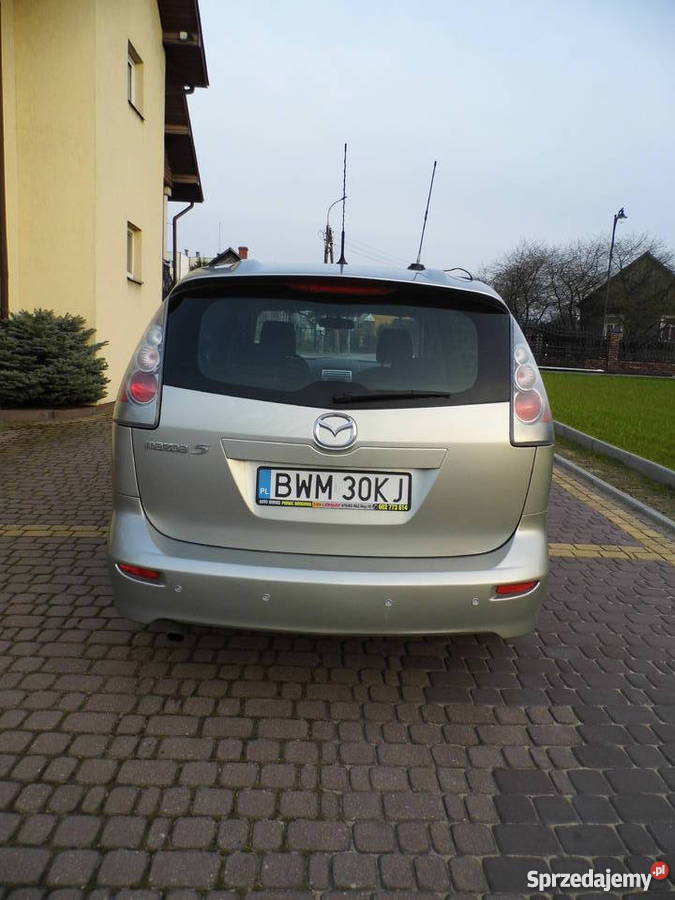 Mazda 5 23 benzyna 2007r Stan Igła 5 Wysokie Mazowieckie