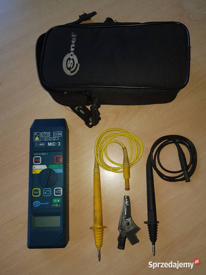 Cyfrowy miernik rezystancji izolacji Sonel MIC 3 Bytom sprzedam