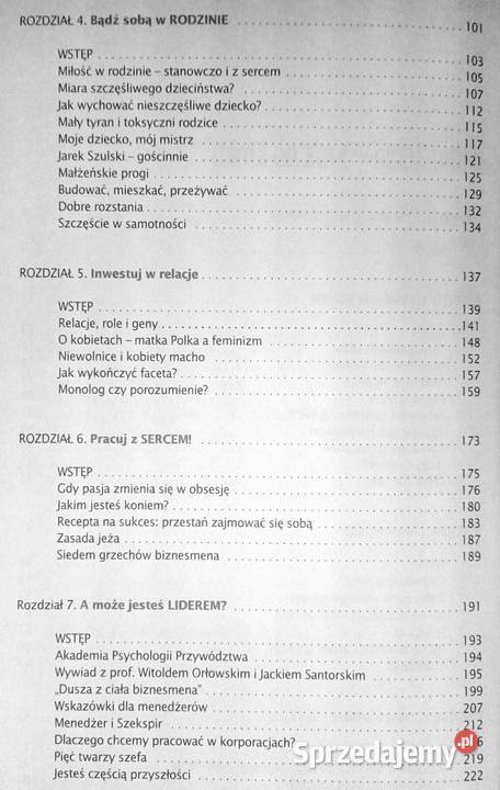 życie Jacek Santorski Chełm