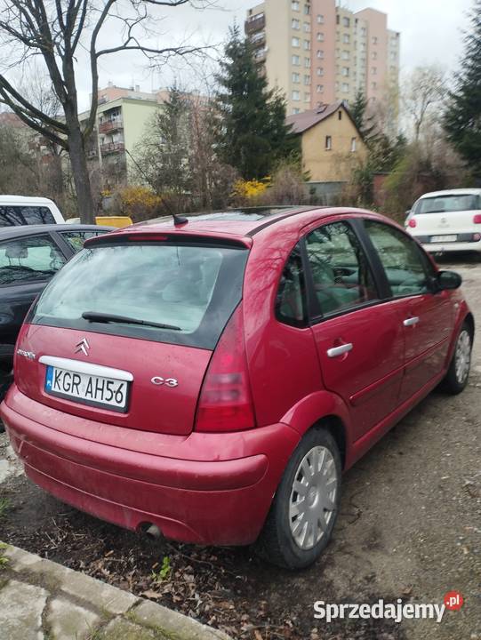 Citroen C3 14 HDi dach panoramiczny bogata 1400cm3 Kraków sprzedam