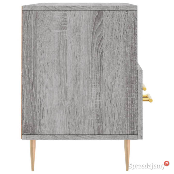 Szafka pod telewizor szary dąb sonoma 102x36x50