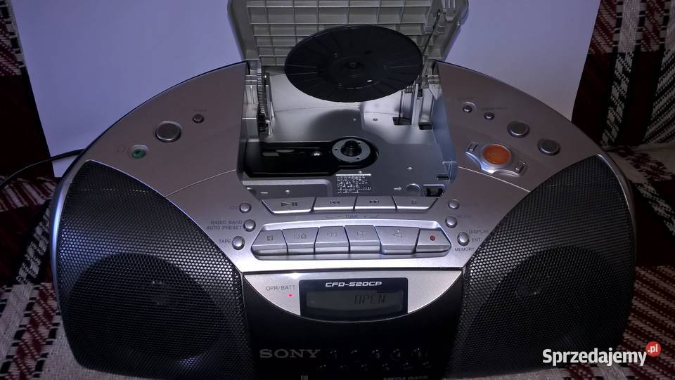 Radiomagnetofon z cd Sony Radioodtwarzacze Świebodzice