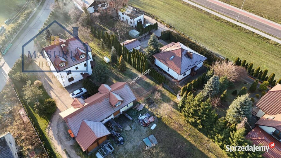 Dom trzypoziomowy o wysokim standardzie w Rybnie gazowe warmińsko-mazurskie Rybno