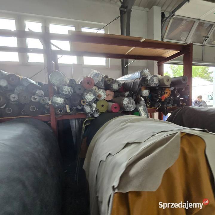 Syndyk sprzeda tkaniny materiały skórzane do