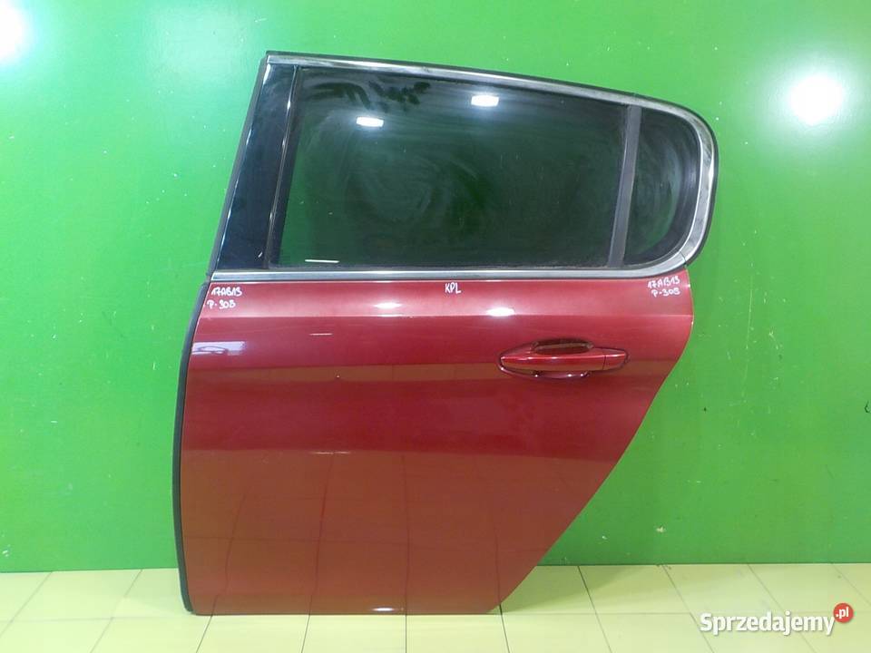 PEUGEOT 308 II GT 16r HB 5D drzwi lewe tyl osobowe mazowieckie Suków