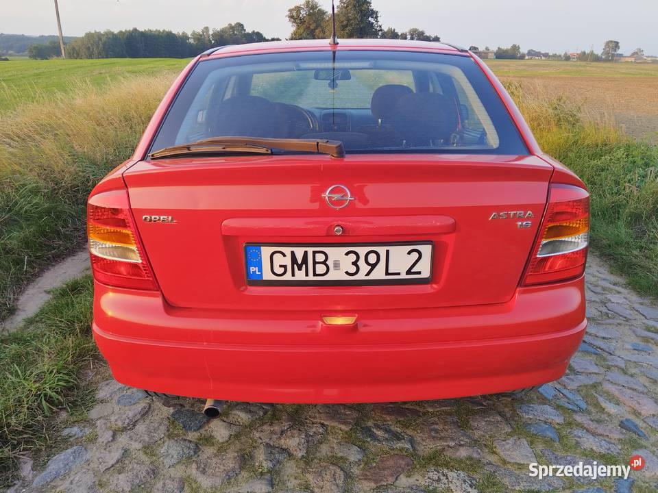 Opel Astra G 16 remoncie silnika 2000r Buszkowo