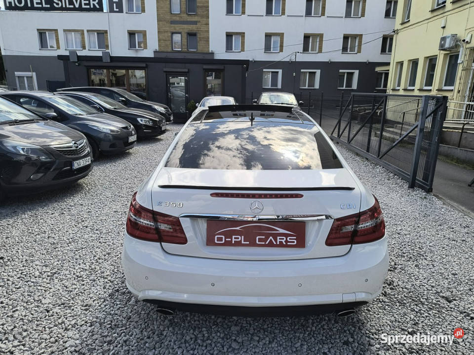 Mercedes E 350 Coupe Brązowe Skóry RADAR ASR (kontrola trakcji) Bydgoszcz sprzedam