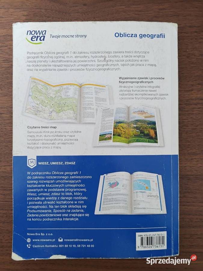 Podręcznik Oblicza geografii 1 Zakres Podręczniki Sławków