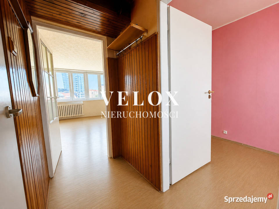 3 pokoje w wieżowcu Hanza Tower Centrum 48.4m2 Szczecin