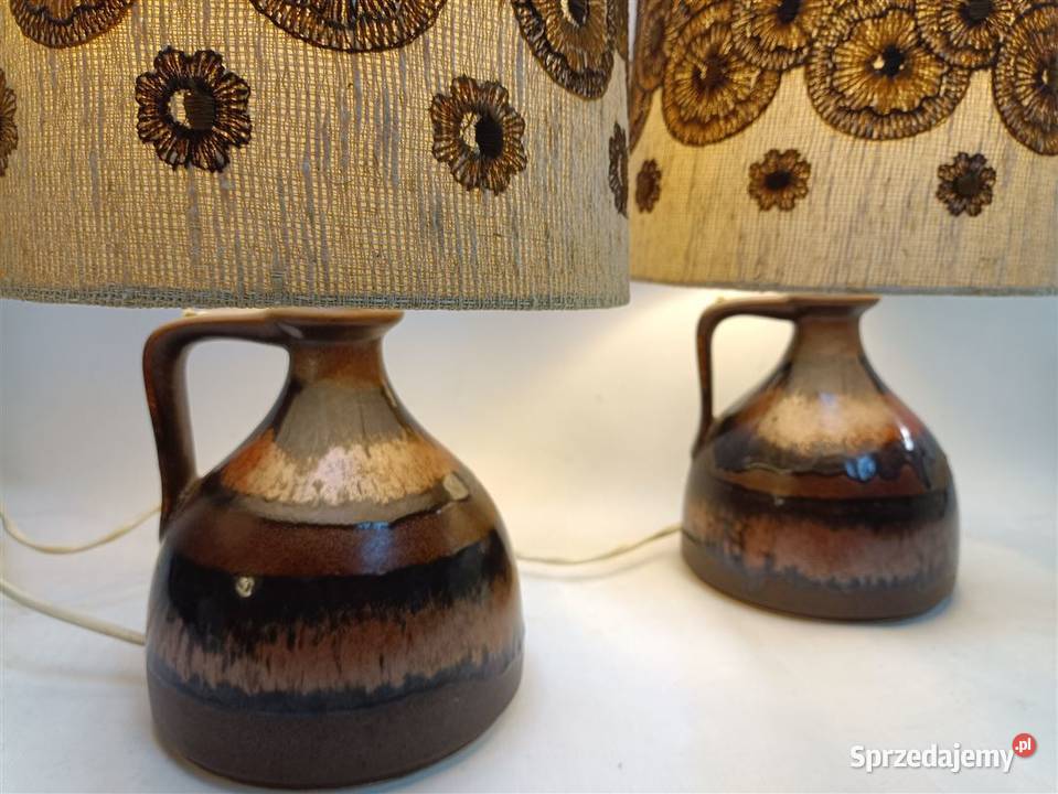 Lampy ceramiczne stojące EEA Leuchten fat lava Tarnobrzeg