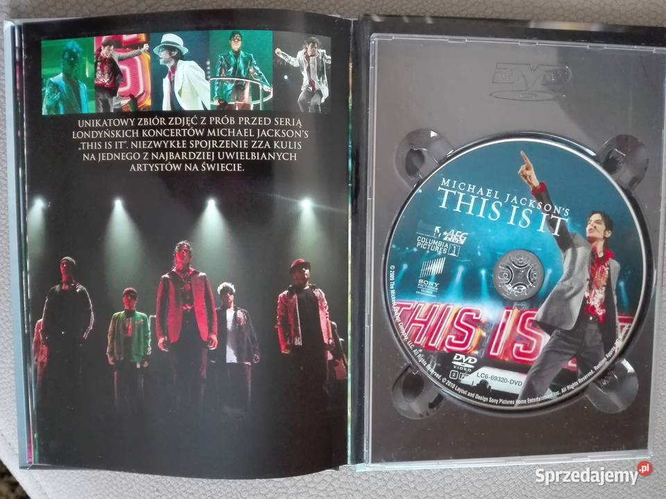 Michael Jacksons This is it Album z filmem na Sosnowiec