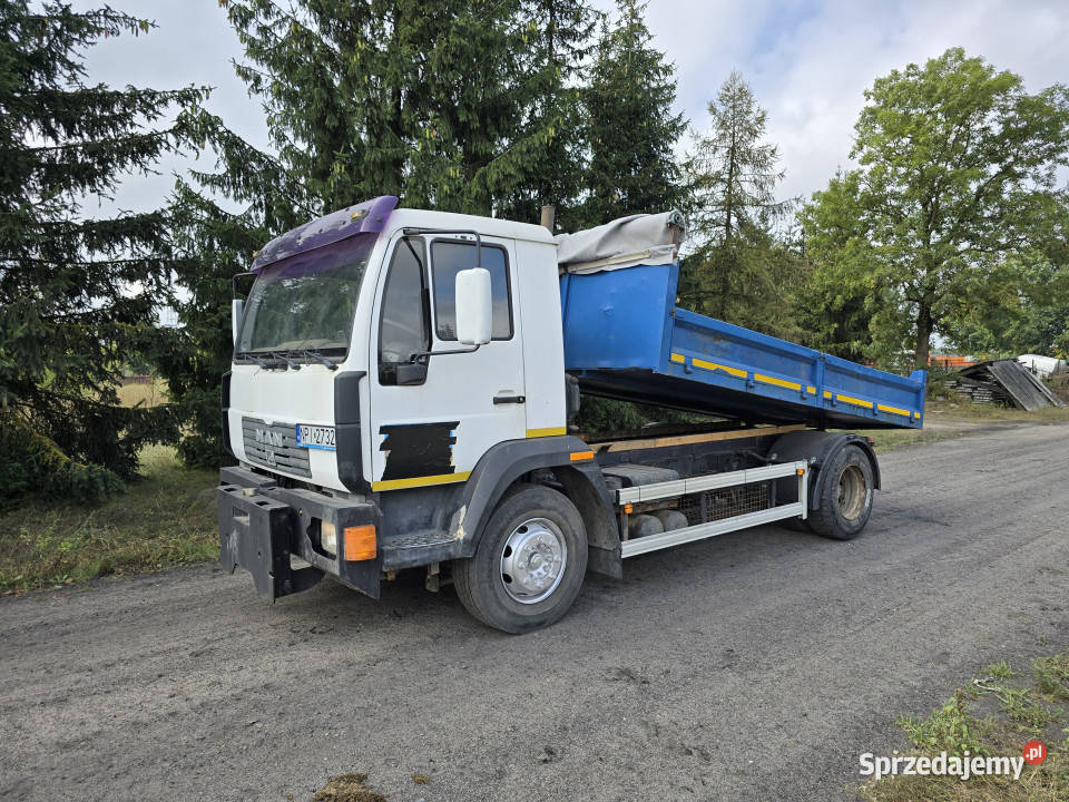 Samochód specjalny wywrotka MAN 15285 LC 267 740 Rostek sprzedam