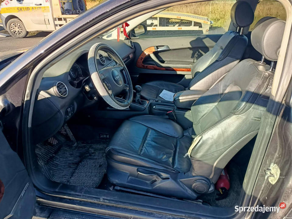 Audi A3 3drzwiowe Audi A3 20TDI 140 03r 8P nieuszkodzony Tarnów