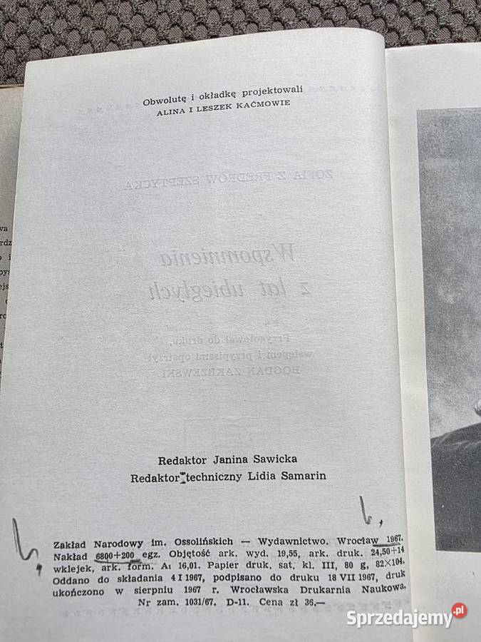 Zofia z Fredrów Szeptycka Wspomnienia z lat Kraków